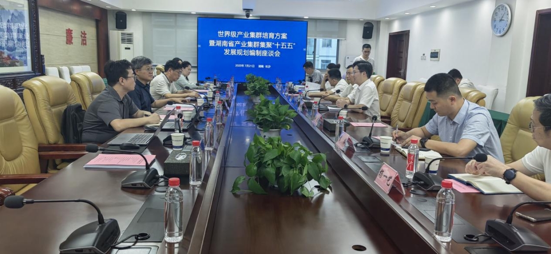 正式起航！湖南省蓄勢聚能駛向世界級產業集群新未來 ——我院作為智庫支持單位合力助航
